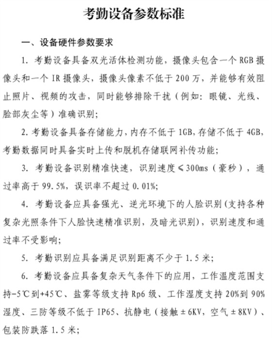 住建局：考勤設(shè)備直接與市管理平臺(tái)終端對(duì)接，中間不再對(duì)接其它勞務(wù)管理系統(tǒng)！